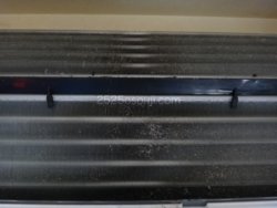 三菱MSZ-ZW401Sアルミフィン洗浄前
