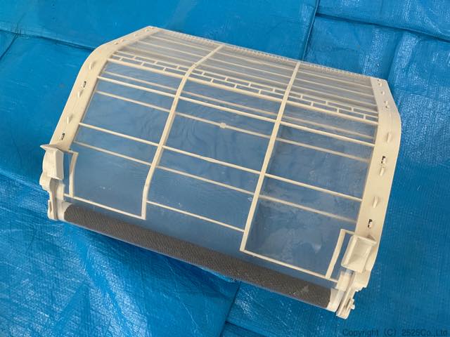 an28ycs洗浄後のフィルター