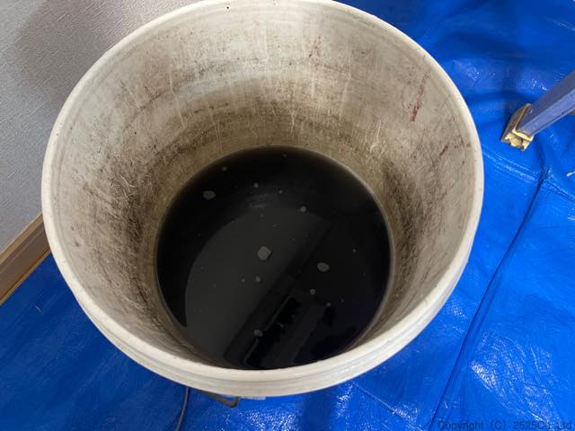 an40wabkp出た汚水