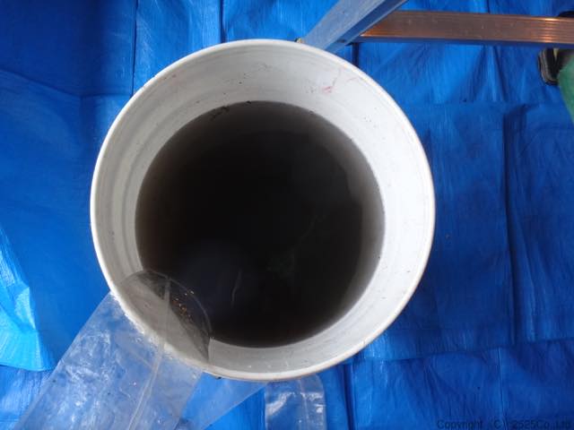 an71urpから出てきた汚水