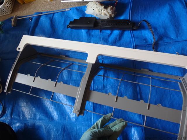 f40strxp洗浄後のお掃除ユニット