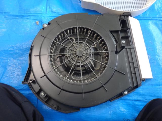 x40f2左右のブラスター洗浄前