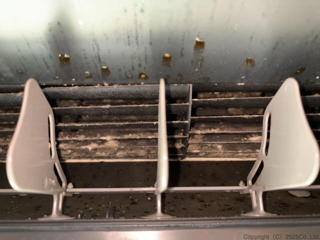 k40f2洗浄前の吹き出し口