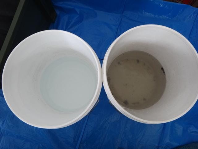 ras-x36e出てきた汚水