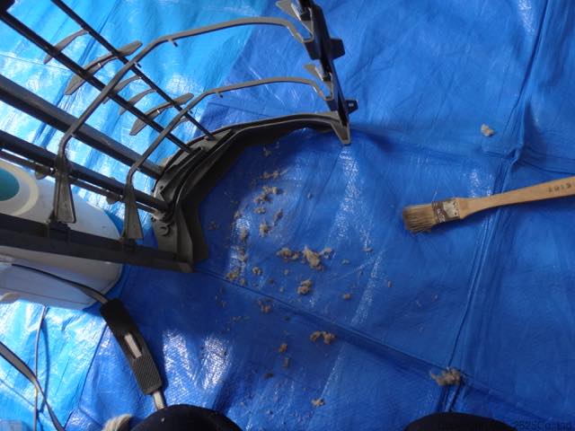 MSZ-W224お掃除ユニットをキレイに