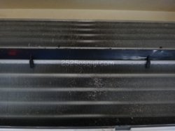 三菱MSZ-ZW401Sアルミフィン洗浄前