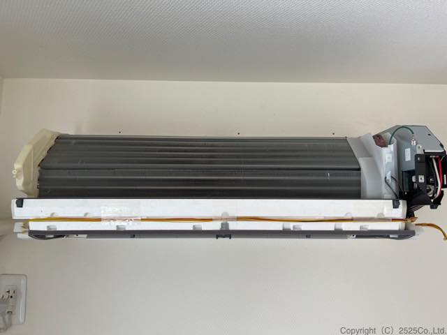 msz-bkr2820アルミフィンが出てくる