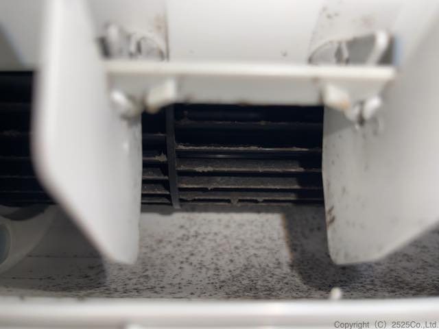 cs-220dexbk洗浄前のアルミフィン