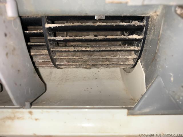 cs-405cxr2吹き出し口洗浄前