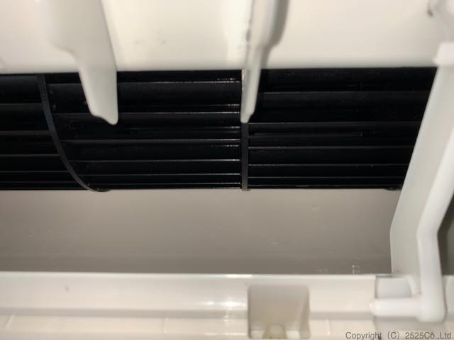 cs-x409c2洗浄後の吹き出し口