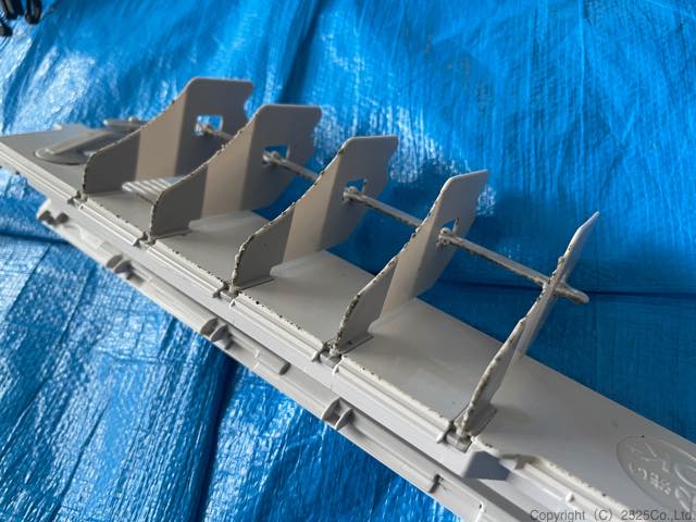 AY-H22X洗浄前の風向ルーバー